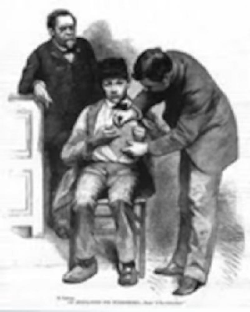 Figura 2. Joseph Meister, primera persona en recibir la vacuna antirrábica.